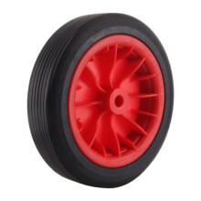 12" WHEELBARROW / WHEEL BARROW / RUBBER TYRE PUNCTURE PROOF + AXLE