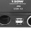 12v4 Way Car Cigarette Lighter Power Socket Charger Adapter USB Port 2