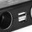 12v4 Way Car Cigarette Lighter Power Socket Charger Adapter USB Port 8