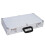 Aluminium Pistol Gun Storage Lockable Flight Case Foam Box Secured 8