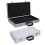 Aluminium Pistol Gun Storage Lockable Flight Case Foam Box Secured 10
