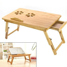 Portable Laptop Computer Desk Tray Stand Foldable Table
