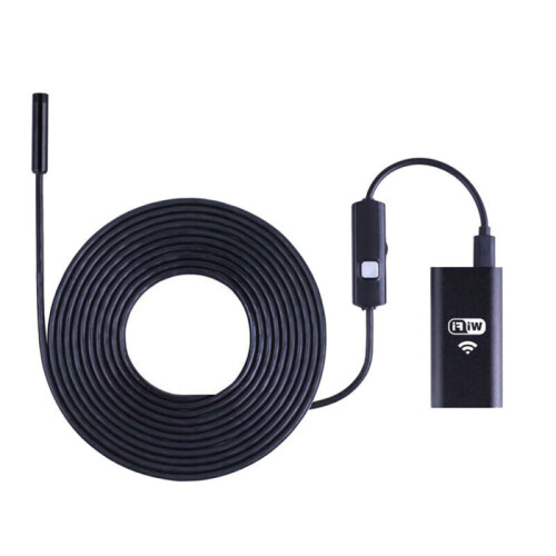 HD Waterproof Wifi Endoscope iPhone Borescope Inspection 6LED Camera 1