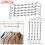 10pk Space-Saving Magic Clothes Hangers 1