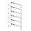 10pk Space-Saving Magic Clothes Hangers 4
