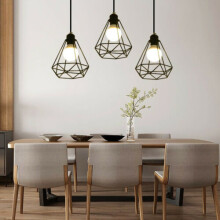 Industrial Geometric Light Shade Frame Ceiling Pendant Lightshade