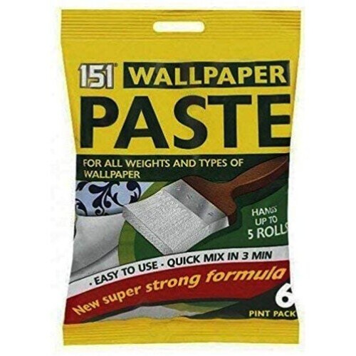 5 Roll Wallpaper Paste All Purpose Super Strong Stick Adhesive Glue