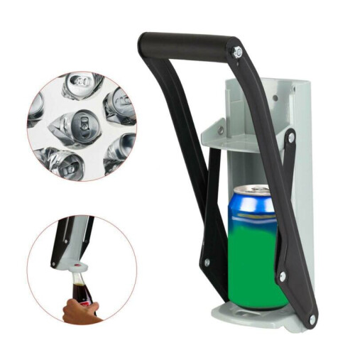 16OZ500ML LARGE BEER TIN CRUSHER MOUNTED RECYCLING TOOL BOTTLE OPENER