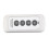 Home Digital Touch Light Switch with LED Backlight - Glass Panel, 110-240V, 3-300W, Remote/Wall Replacement, White 2