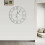 Extra Large Roman Numeral Skeleton Wall Clock - 60cm 11