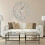Extra Large Roman Numeral Skeleton Wall Clock - 60cm 2