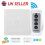 Home Digital Touch Light Switch with LED Backlight - Glass Panel, 110-240V, 3-300W, Remote/Wall Replacement, White 9