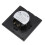 Home Digital Touch Light Switch with LED Backlight - Glass Panel, 110-240V, 3-300W, Remote/Wall Replacement, White 6