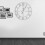 Extra Large Roman Numeral Skeleton Wall Clock - 60cm 9
