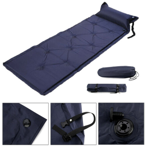 Thick Self Inflating 180*60cm Camping Pillow Mat Pad Bed Mattress 1