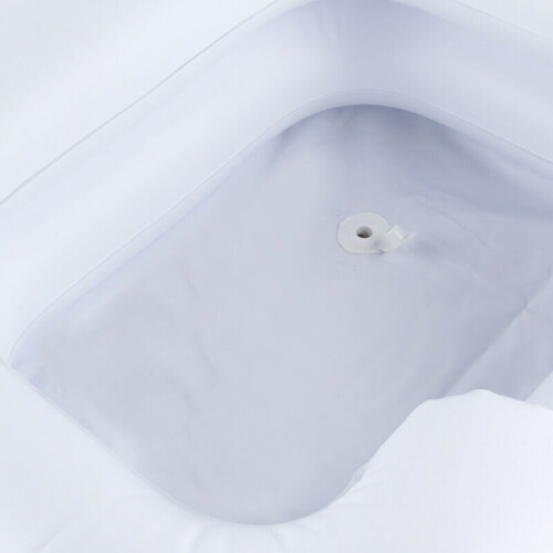 Oppustelig hårvaskebalje, shampoo-balje, balje til vask, badehjælpemiddel til vask 2