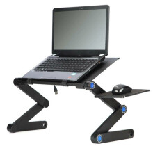 Laptop Cooling Stand Tray Holder Riser Desk Table Adjustable