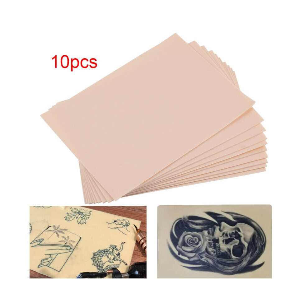 10pcs 20x15cm Synthetic Learn Blank Tattoo Fake False Practice Skin