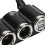 Multi Socket Car Cigarette Lighter Splitter Plug Charger DC 12V-24V 2