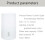 Ηλεκτρικός διαχύτης αρωμάτων πετρελαίου Essentials Aroma Humidifier Air Purifier LED 2