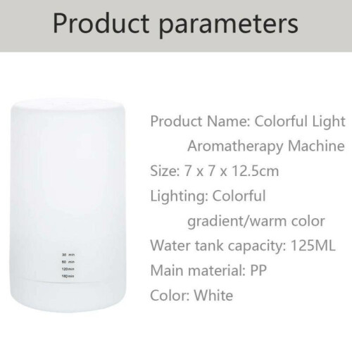 Ηλεκτρικός διαχύτης αρωμάτων πετρελαίου Essentials Aroma Humidifier Air Purifier LED 1