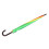 LARGE BRIGHT MULTI COLOURFUL RAINBOW GOLF UMBRELLA - 16 Rib Rainb 4