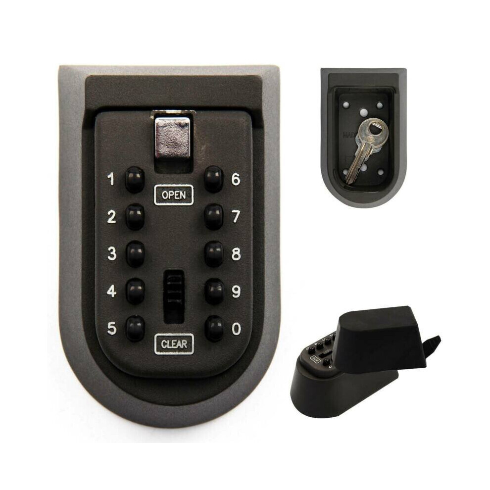 Outdoor Wall-Mounted High Security Key Safe Box