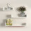 Set of 3 U Shape Floating Shelves Storage Display Shelf Home Décor 2