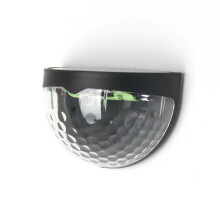 2pcs Solarbetriebene LED-Gartenzaunleuchten