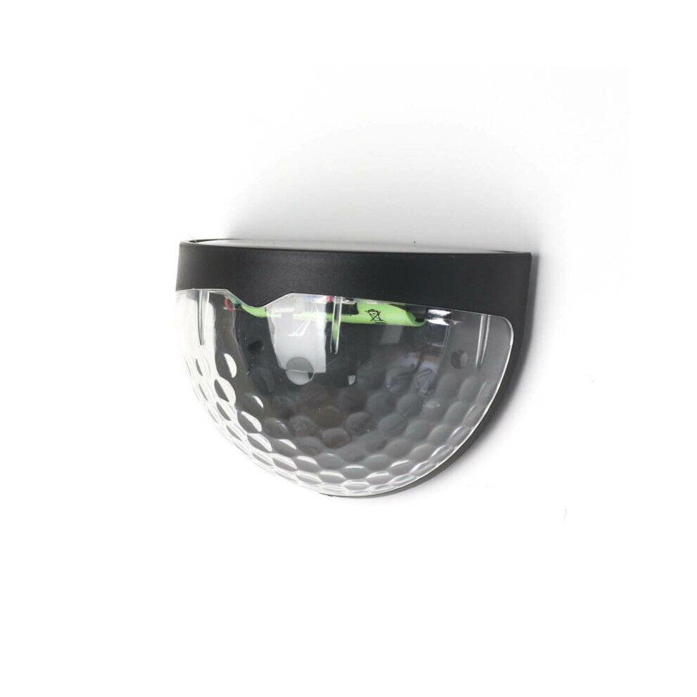 2pcs Solar Powered LED Outdoor Garden Fence Lights