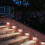2pcs Solarbetriebene LED-Gartenzaunleuchten 9