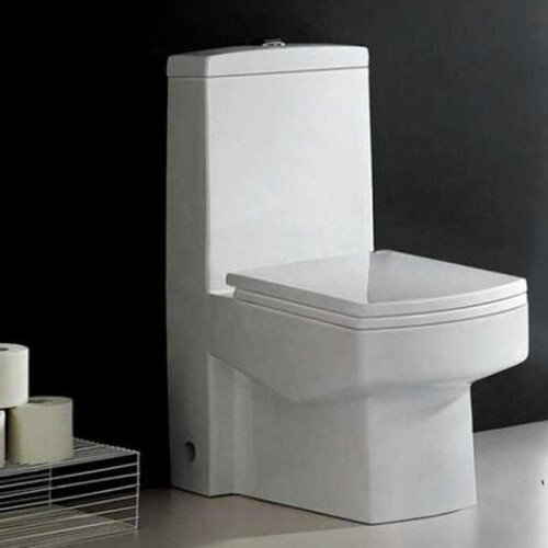 Luxury Square Toilet Seat Heavy Duty Soft Top Quick Release Hinges 2