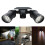 Dual Head LED Solar PIR Motion Sensor Light Spotlight Flood mlight 1