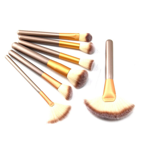 24PCS Make up Brushes Set Cosmetic Tool Kabuki Makeup+ Luxury Bag 1