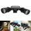 Dual Head LED Solar PIR Motion Sensor Light Spotlight Flood mlight 4