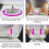 Luxury Square Toilet Seat Heavy Duty Soft Top Quick Release Hinges 4