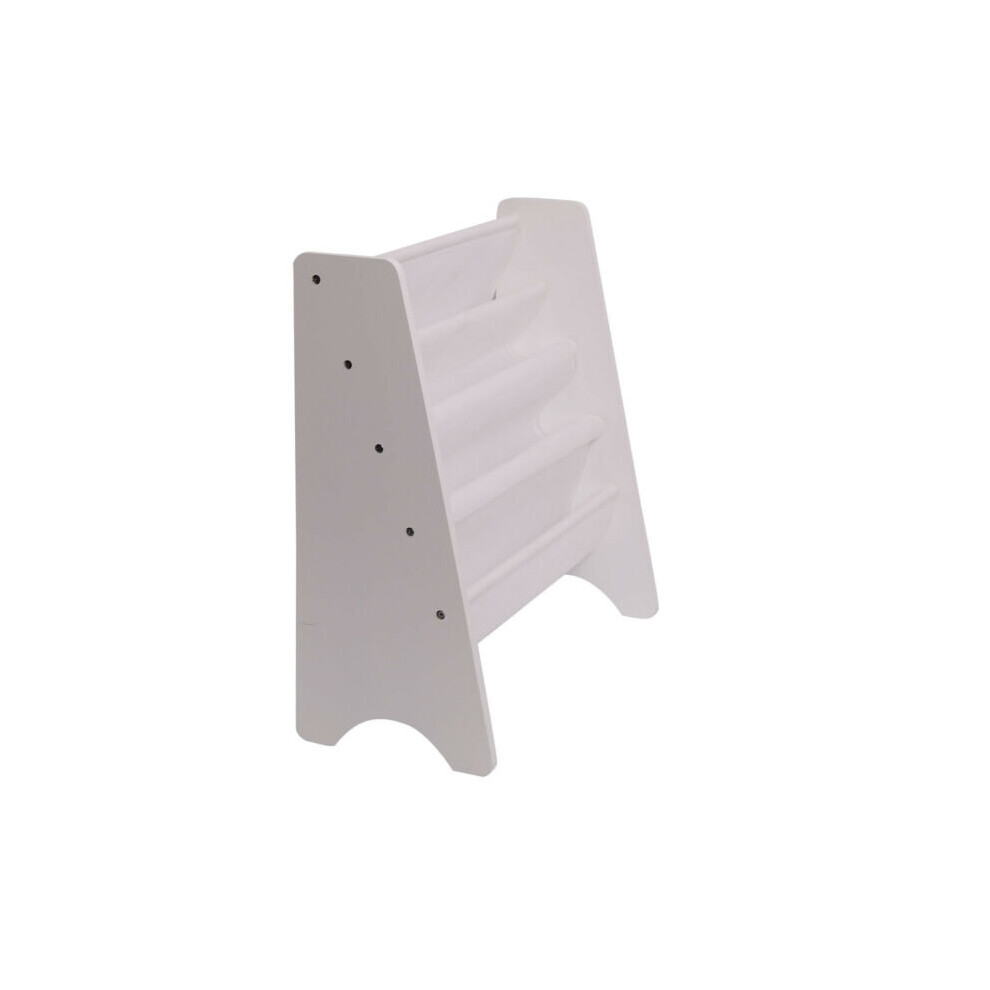 Kids' White Wooden Bookshelf | Children's Bookcase