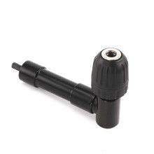 H2 Heavy Duty Keyless Metal Right Angle Angled Drill Attachment Chuck