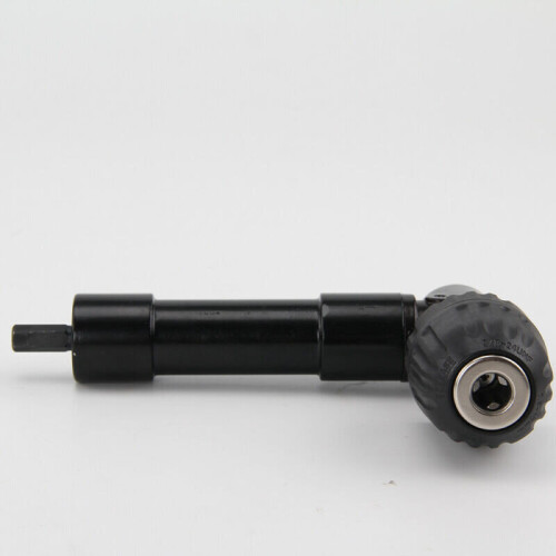 H2 Heavy Duty Keyless Metal Right Angle Angled Drill Attachment Chuck 2
