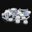 8X UPVC Window Security Locks Door Sash Jammer Safety Restrictor Latch 8