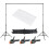 2x2M Photography Photo Studio Background Support Stand Kit 4