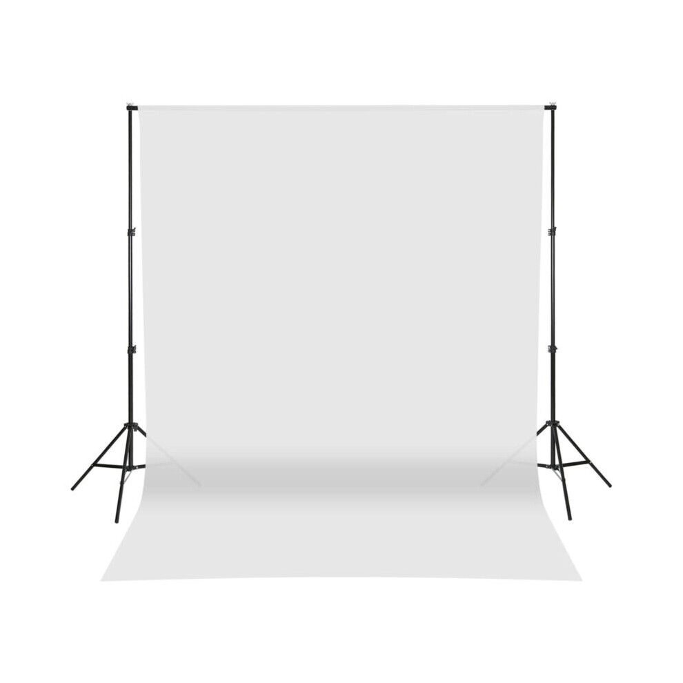 2X2m Photography Photo Studio Background Support Stand Kit White
