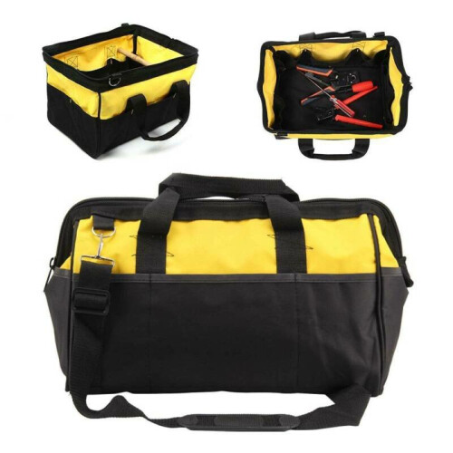 Tool Bag Hard Bottom Toolbag Heavy Duty Tool Case  Tools Storage Case