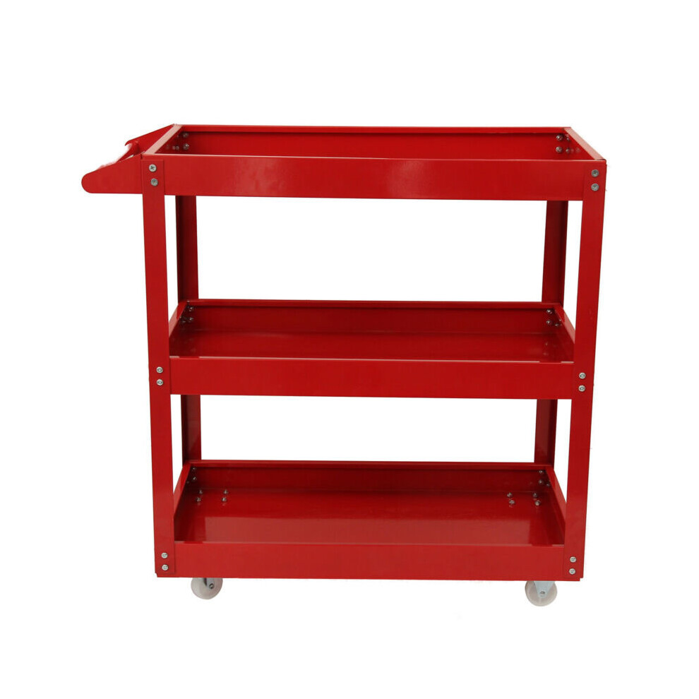 3 Tier Tool Trolley 200kg | Heavy Duty Wheel Cart For Garage Storage