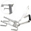 Universal Ladder Stand-Off V-shaped Downpipe 8