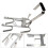Universal Ladder Stand-Off V-shaped Downpipe 1