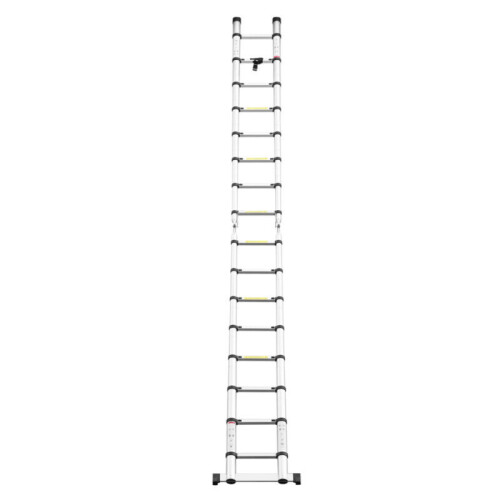 Multi-Purpose 5m Telescopic Ladder Extendable A-Frame Ladder 2