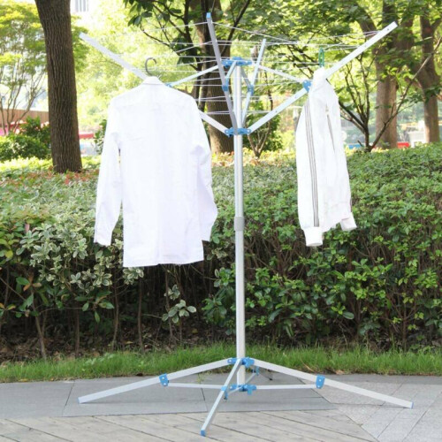 Foldable Rotary Washing Line Clothes Airer 2