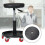 Workshop Stool Adjustable Height Rotating Garage Seat Working Chair 4