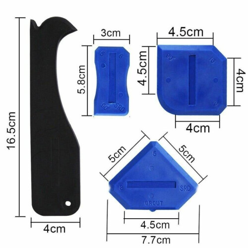 6 Pcs/Set Grouting&Silicone Profiling & Applicator Finishing Tool Kits 1